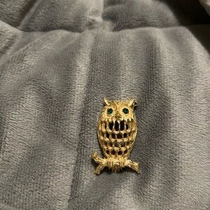 Owl Brooch Pin